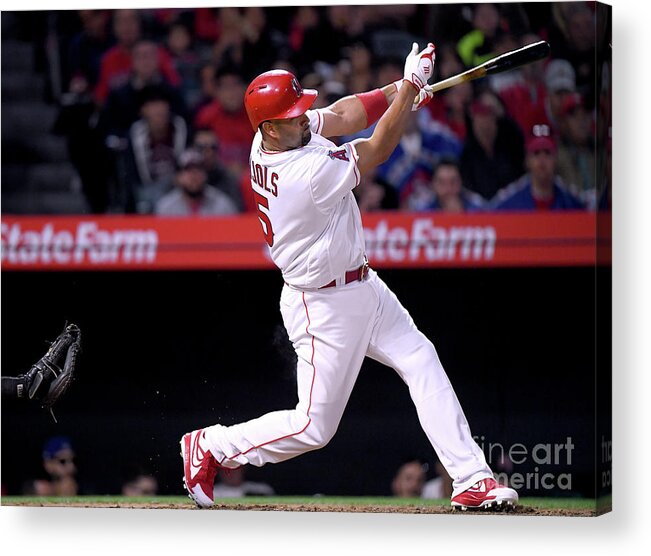 Second Inning Acrylic Print featuring the photograph Albert Pujols #3 by Harry How