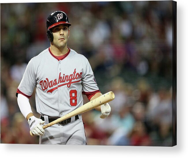 National League Baseball Acrylic Print featuring the photograph Danny Espinosa by Christian Petersen
