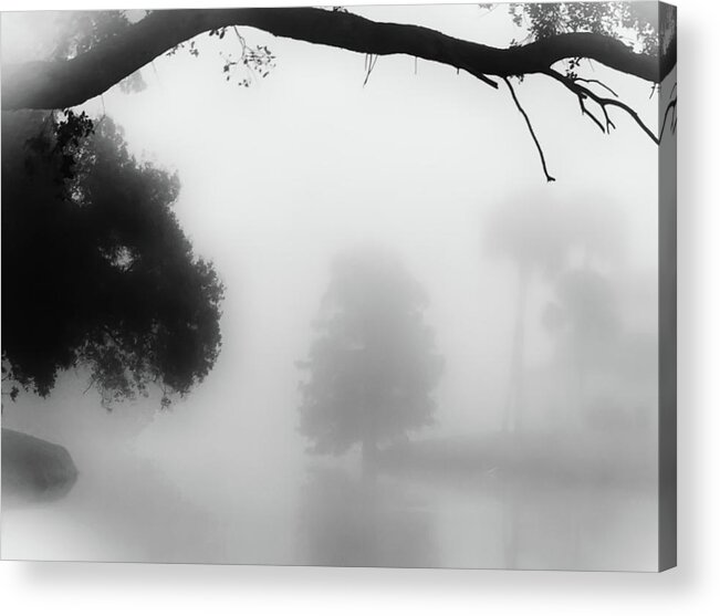 Minimalist Acrylic Print featuring the photograph Edgeless Morning by Kandy Hurley