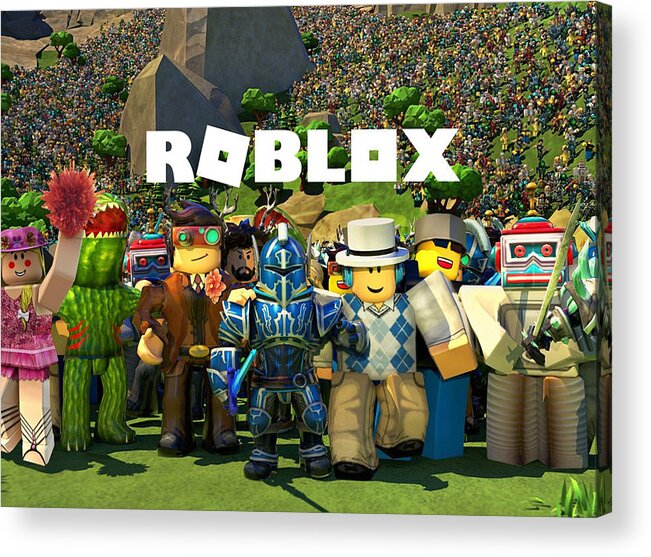 Free Robux Acrylic Print featuring the digital art Free Robux Generator Roblox Free Robux Codes by Free Robux Roblox Free Robux Generator