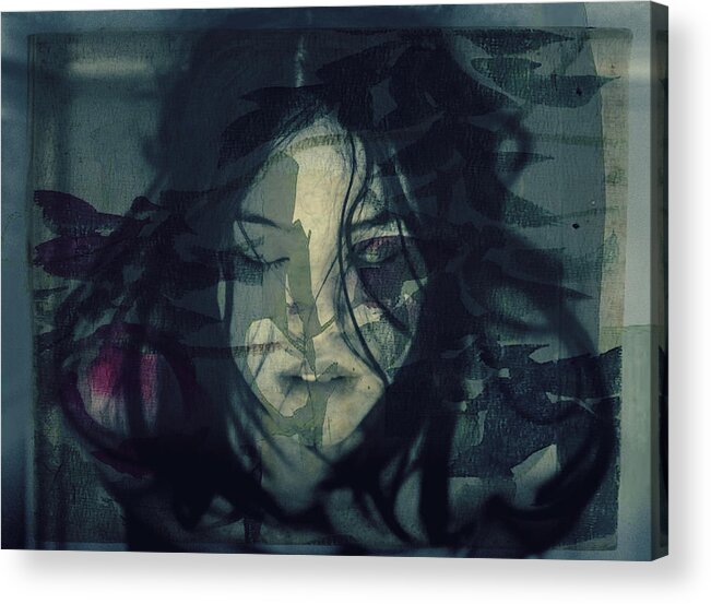 Helen Reddy Acrylic Print featuring the mixed media I am Woman by Paul Lovering