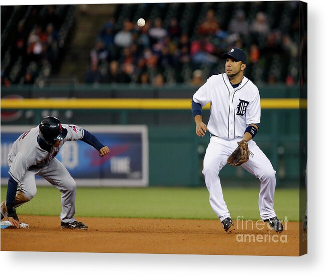 American League Baseball Acrylic Print featuring the photograph Michael Brantley by Duane Burleson