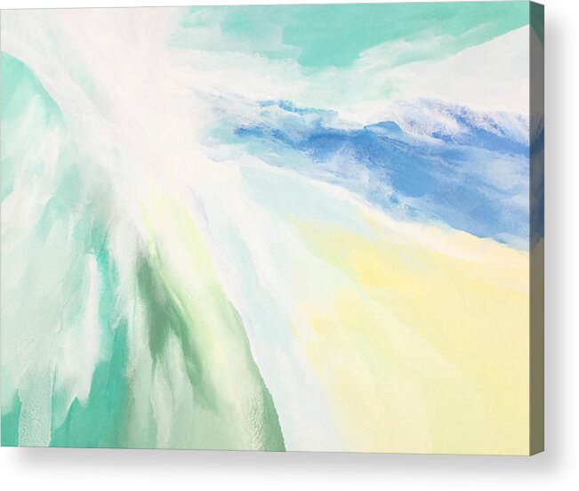  Acrylic Print featuring the painting Spirit Led by Linda Bailey