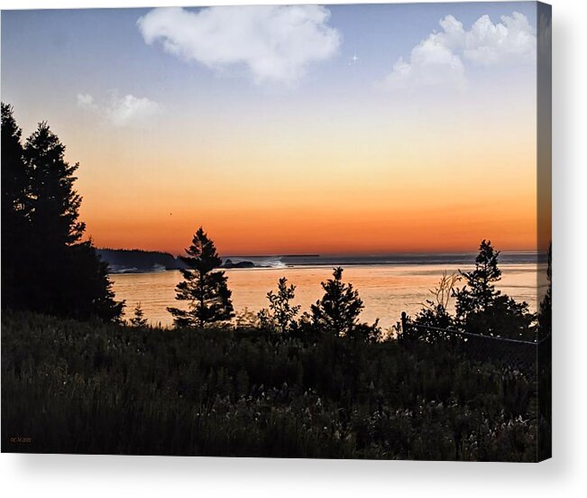 Dawn Acrylic Print featuring the photograph Take a breath by Catherine Melvin