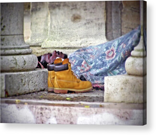 2d Acrylic Print featuring the photograph To Sleep Perchance To Dream by Brian Wallace