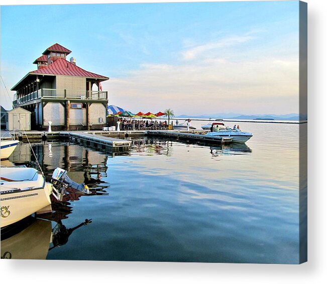 Burlington Vt Acrylic Print featuring the photograph Tropical Vermont by Mike Reilly