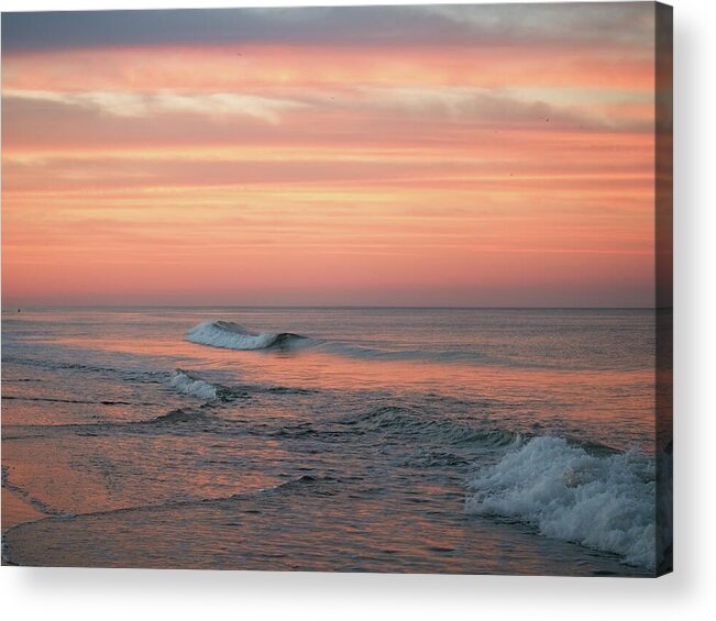 Virginia Beach Acrylic Print featuring the photograph Waves by Rachel Morrison