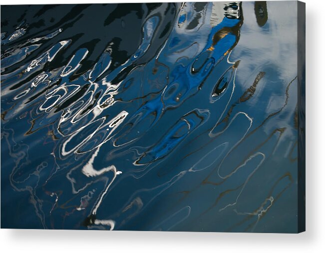 Abstract Acrylic Print featuring the photograph Abstract Reflection #1 by Jani Freimann