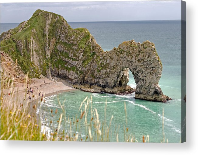 Rock Arch Acrylic Print featuring the photograph Durdle Door #1 by Tony Murtagh