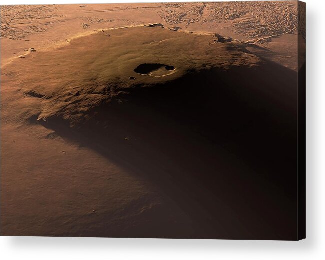 Artwork Acrylic Print featuring the photograph Olympus Mons #1 by Detlev Van Ravenswaay