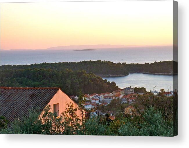 Island Acrylic Print featuring the photograph Rab II #1 by Kristine Bogdanovich