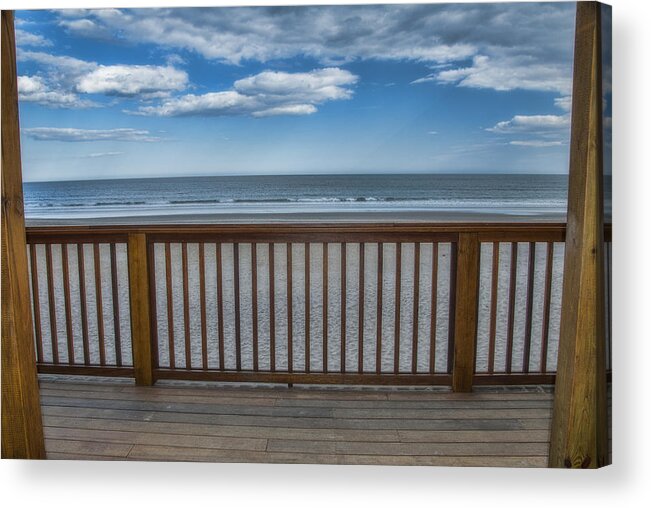 Porch Acrylic Print featuring the photograph The View by Cathy Kovarik