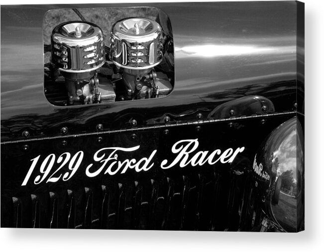 Classic Automobiles Acrylic Print featuring the photograph 1929 Ford Racer by Janice Adomeit