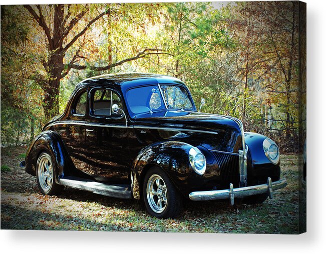 1940 Ford Coupe Acrylic Print featuring the photograph 1940 Ford Coupe by Jeanne May