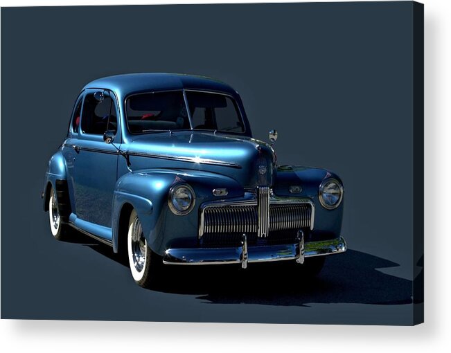 1942 Acrylic Print featuring the photograph 1942 Ford Coupe by Tim McCullough