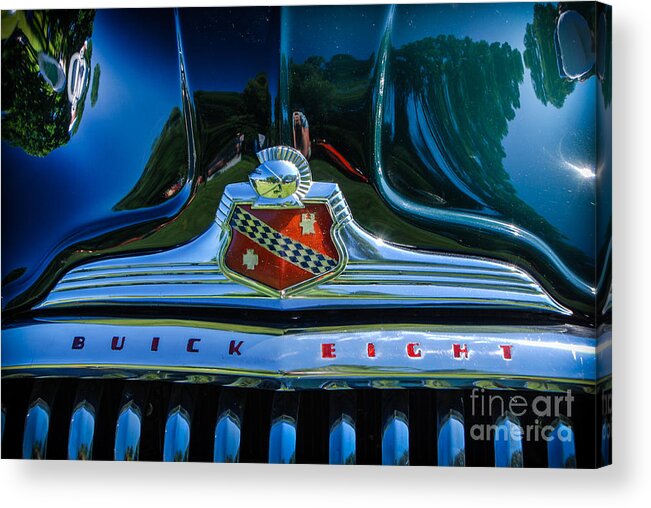 Hood Acrylic Print featuring the photograph 1947 Hood and Grill by Grace Grogan