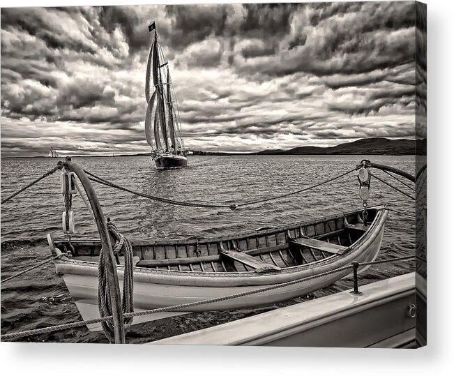 Windjammer Acrylic Print featuring the photograph Angelique by Fred LeBlanc