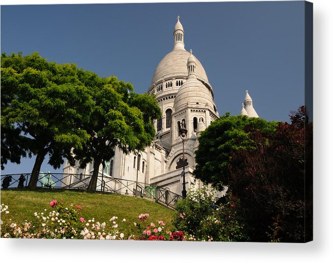 Traditional Culture Acrylic Print featuring the photograph Sacre Coeur #2 by Jeremy Voisey