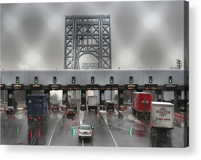 Fort Lee Lane Closure Controversy Acrylic Print featuring the photograph Senate Chairman Of Transportation #2 by John Moore