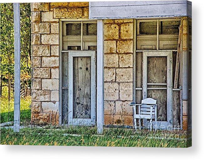 House Acrylic Print featuring the photograph Times Past #2 by Ken Williams