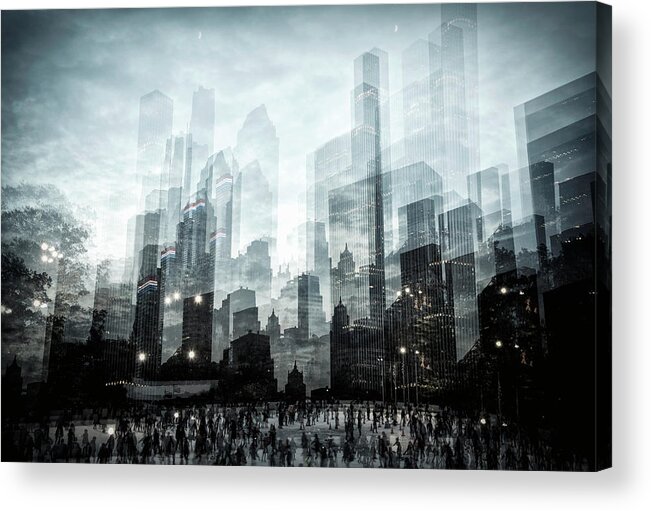Creative Edit Acrylic Print featuring the photograph Untitled #2 by Krisztina Lacz