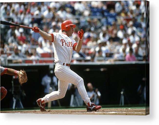 National League Baseball Acrylic Print featuring the photograph Philadelphia Phillies #4 by Focus On Sport