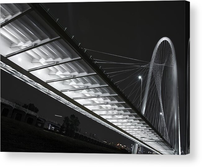 Margaret Hunt Hill Bridge Acrylic Print featuring the photograph Margaret Hunt Hill Bridge #5 by John Babis