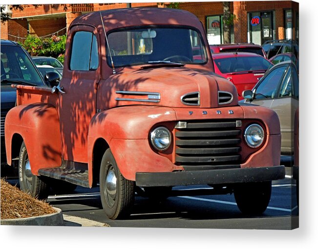 Vehicle Acrylic Print featuring the photograph A Breath of the Past by Pete Trenholm