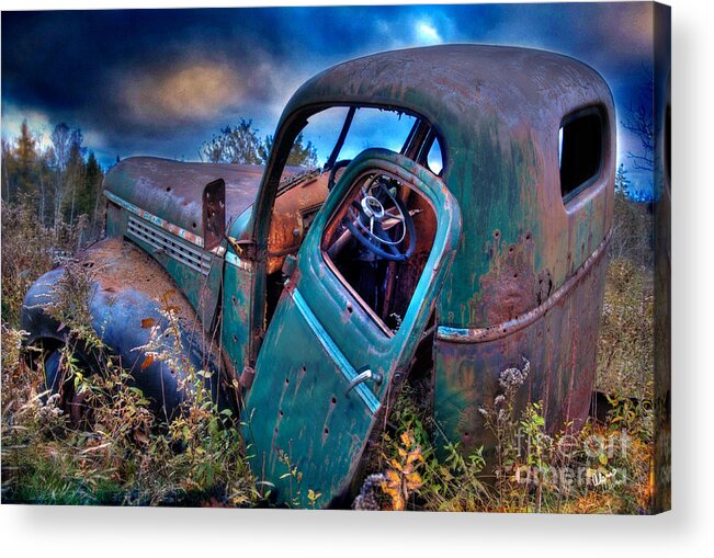 Abandoned Acrylic Print featuring the photograph Abandoned II by Alana Ranney