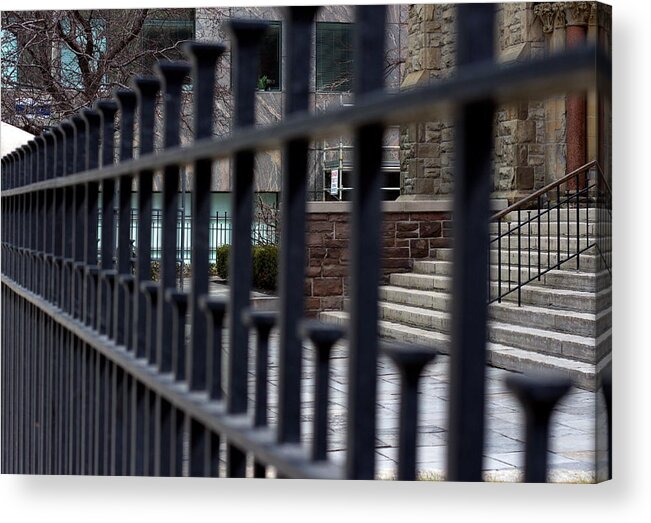 Architecture Acrylic Print featuring the photograph Alternate Lines by Nicky Jameson