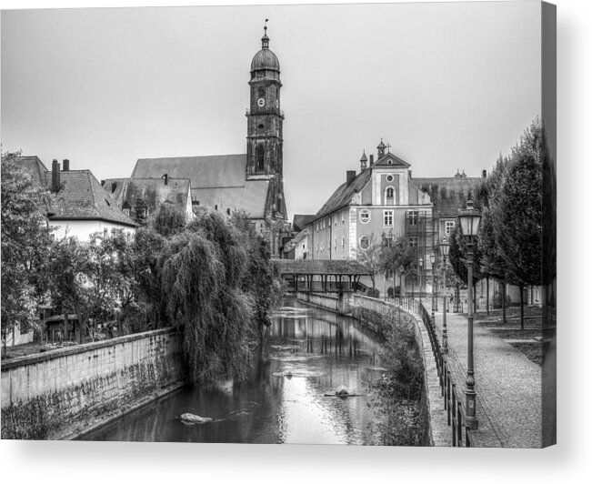 Amberg Acrylic Print featuring the photograph Amberg by Shirley Radabaugh