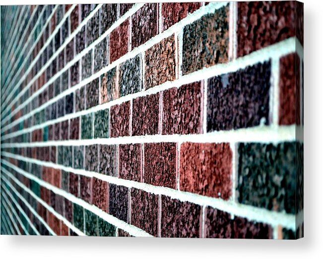 Brick Acrylic Print featuring the photograph Another Brick In The Wall by Deena Stoddard