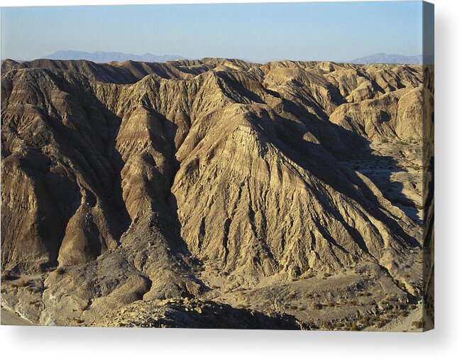 Rock Formation Acrylic Print featuring the photograph Anza Borrego, California by Andrew J. Martinez