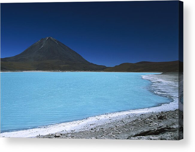 Feb0514 Acrylic Print featuring the photograph Arsenic-laden Laguna Verde by Tui De Roy
