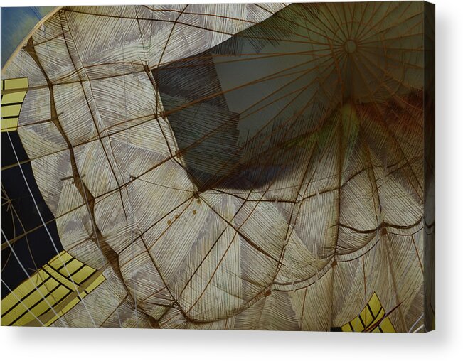 Hot Air Balloon Acrylic Print featuring the photograph Balloon Graphic by Nadalyn Larsen