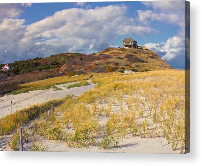Cape Cod Acrylic Print featuring the photograph Ballston Beach Dunes by Constantine Gregory