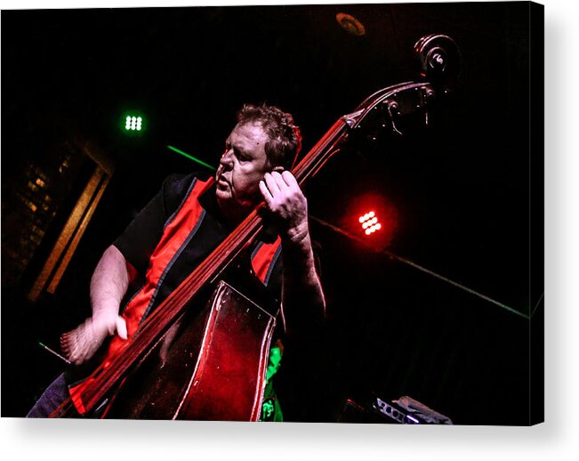 Bass Acrylic Print featuring the photograph Bass Man by Ray Congrove