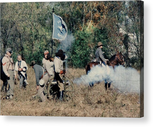 Civil War Acrylic Print featuring the photograph Battle of Franklin - 3 by Kae Cheatham
