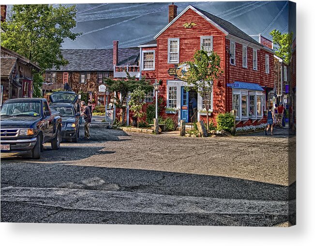 2008 Acrylic Print featuring the photograph Bearskin Neck by Mark Myhaver