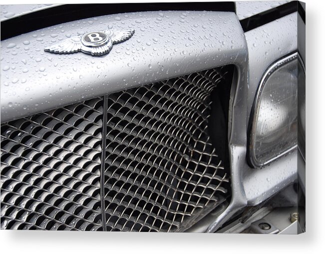 Automobiles Acrylic Print featuring the photograph Bent Bentley by John Schneider