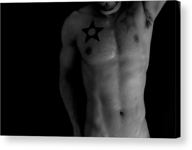 Nude Acrylic Print featuring the photograph BodyScapes 23 by Rick Saint