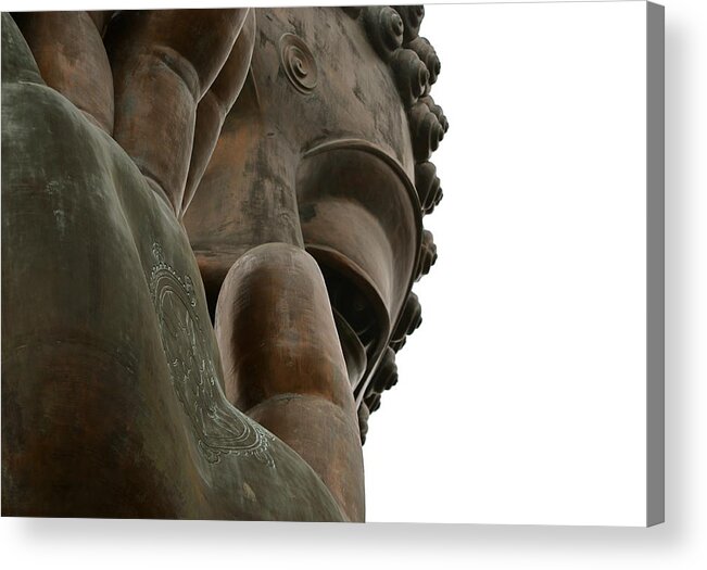 Hong Kong Buddha Acrylic Print featuring the photograph Buddha by Gregory Merlin Brown