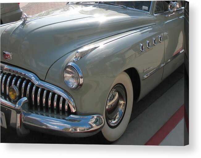 Vintage Acrylic Print featuring the photograph Buick Roadmaster by Connie Fox