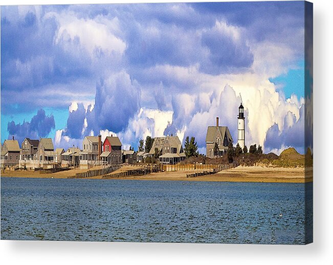 Cape Acrylic Print featuring the photograph Cape Cod Americana - Sandy Neck by Constantine Gregory