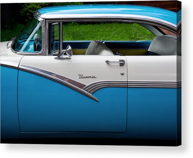 Hdr Acrylic Print featuring the photograph Car - Victoria 56 by Mike Savad