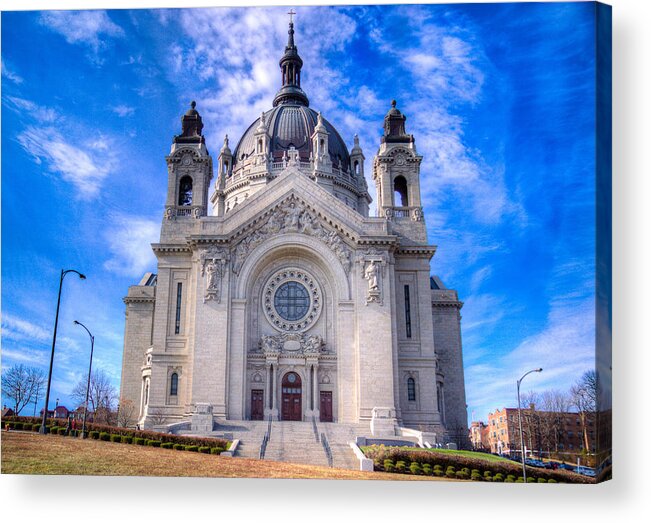 Beaux Arts Acrylic Print featuring the photograph Cathedral of Saint Paul by Adam Mateo Fierro