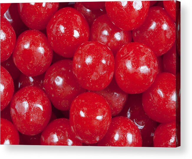 Cherry Balls Acrylic Print featuring the photograph Cherry Balls by John Crothers