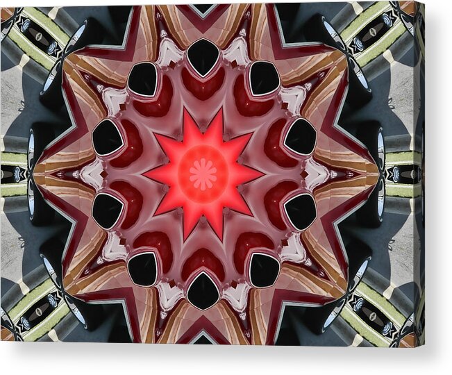 Victor Montgomery Acrylic Print featuring the photograph Chevelle Kaleidoscope by Vic Montgomery