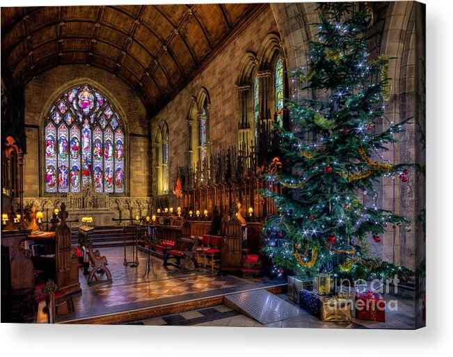 Christmas Acrylic Print featuring the photograph Christmas Time by Adrian Evans