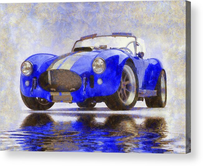 Car Acrylic Print featuring the photograph Cobra by Jack Milchanowski